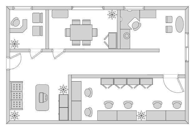 Free Office Layout Floor Plan