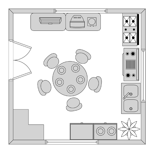 Kitchen Floor Plan Symbols Appliances - annialexandra