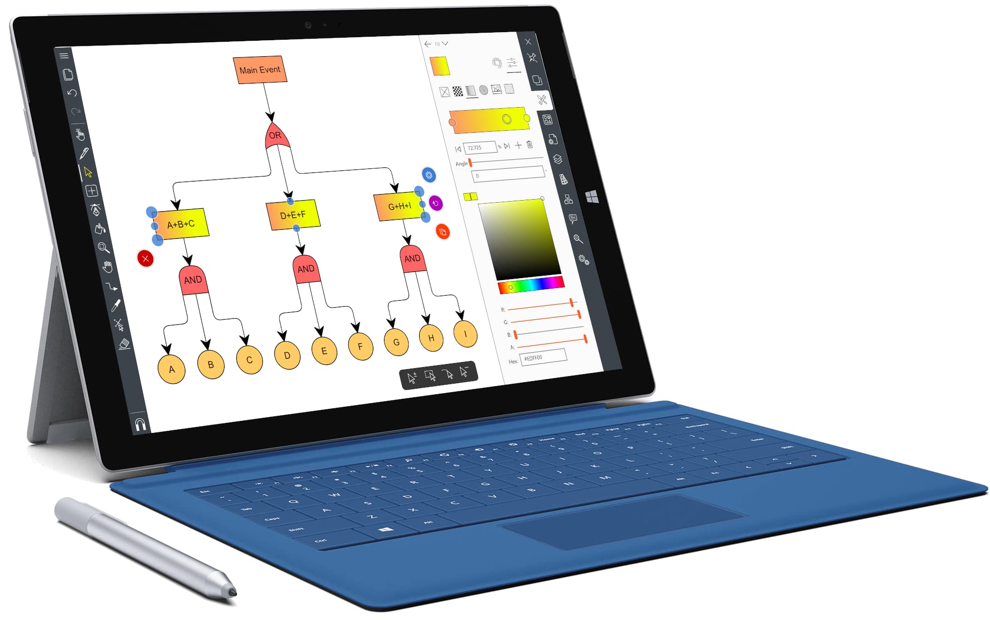 Diagrams maker for iPad