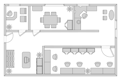 Office Layout example